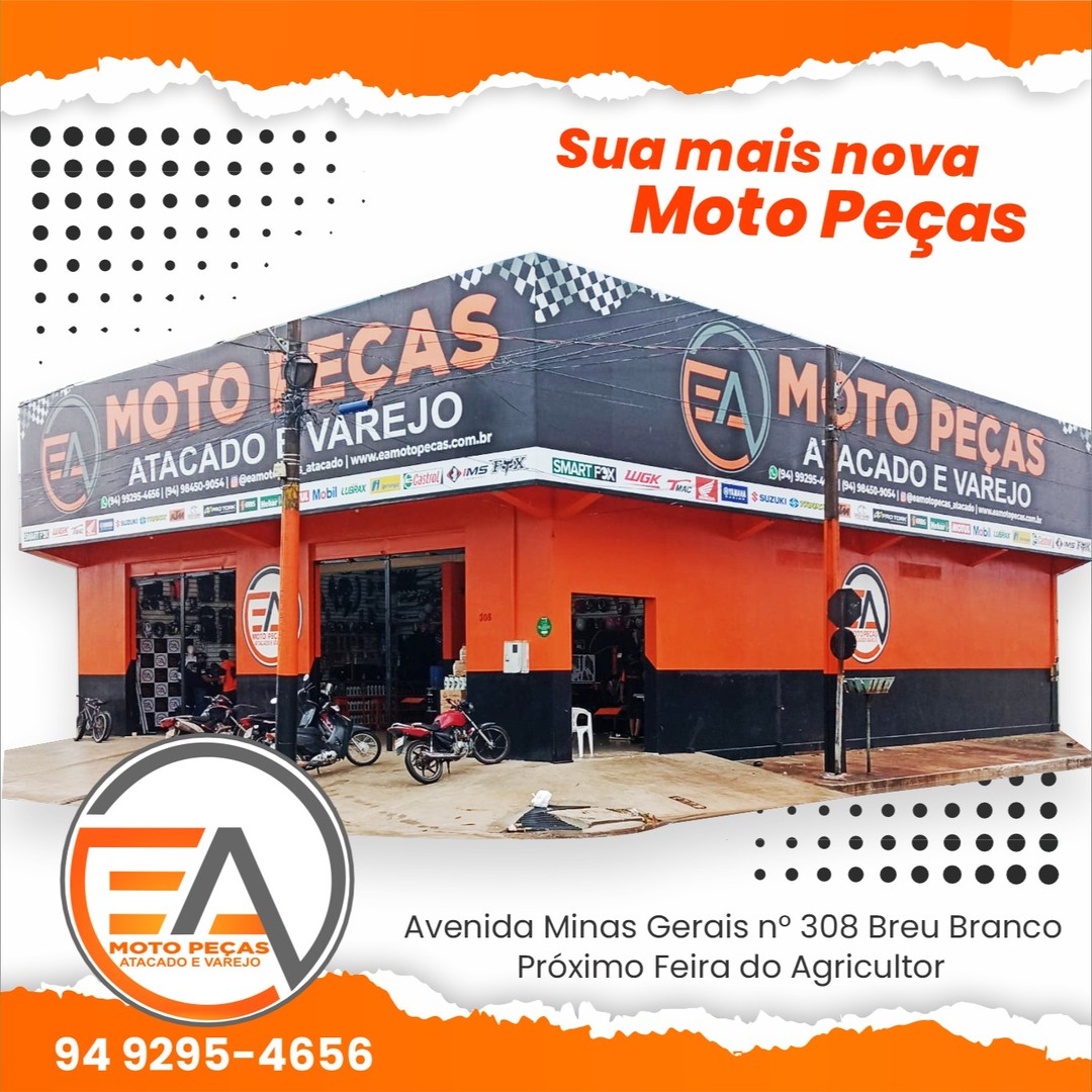 EA MOTO PEÇAS ATACADO E VAREJO BREU BRANCO
